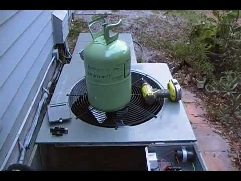 Air Conditioning clean and check sevice HVAC Part 1